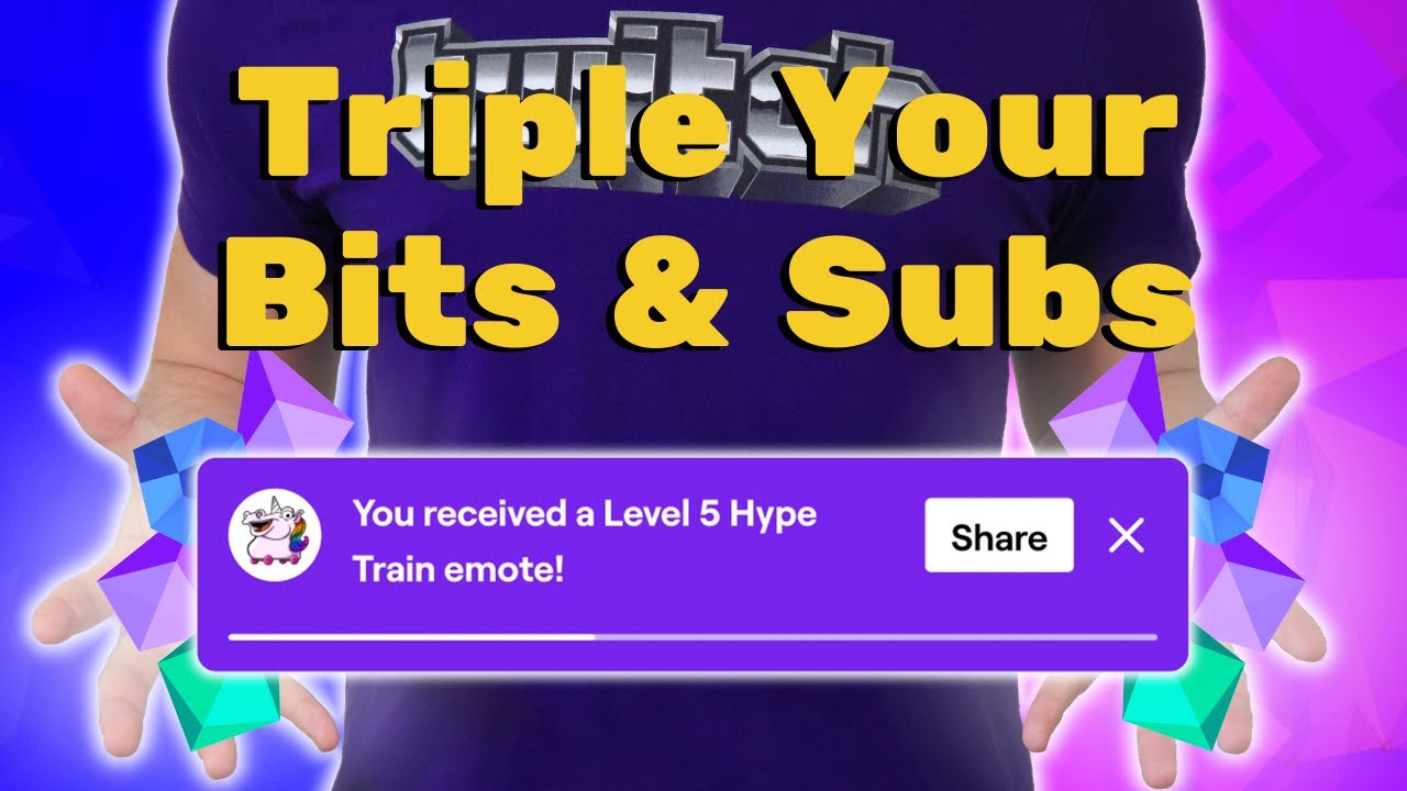 how to start a hype train on twitch